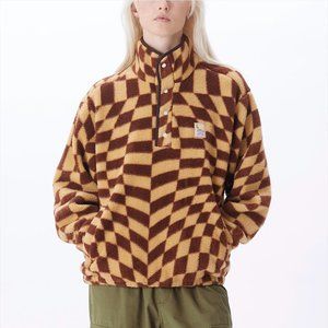 NEW OBEY wavy pop over jacket size S